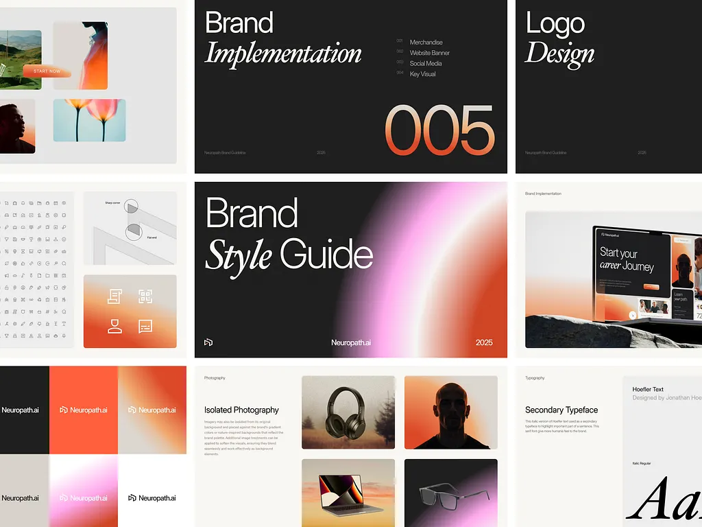 A Visual about Brand Style Guide and Implementation